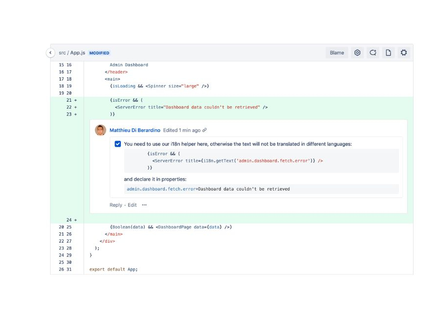 Atlassian Bitbucket Code-Review