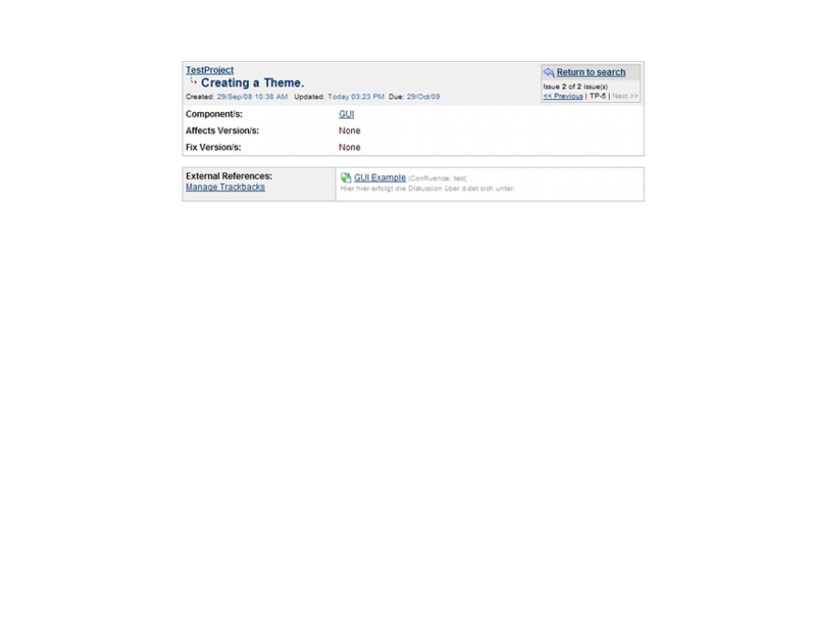 Intégration du contenu JIRA dans Atlassian Confluence
