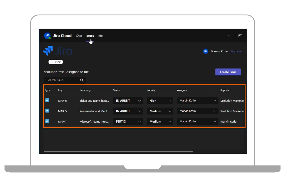 Présentation de Microsoft Teams : tickets