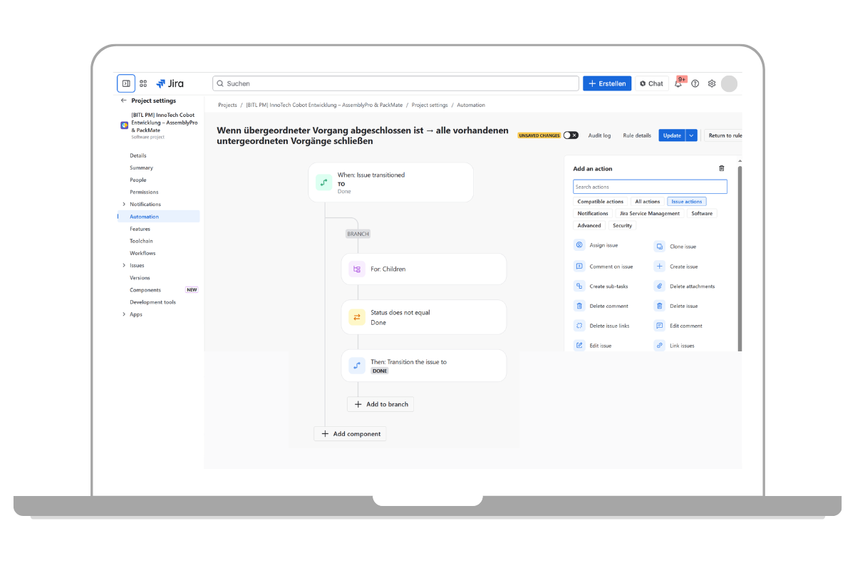 Configure workflow in Jira Cloud