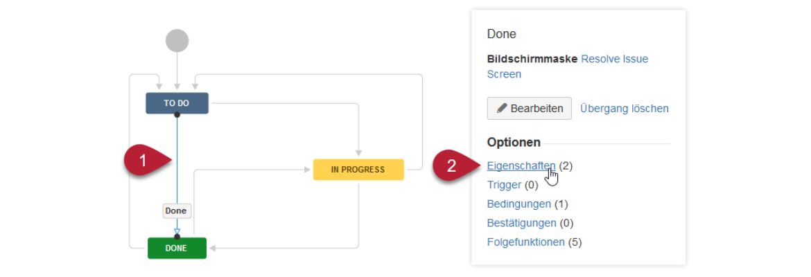 Atlassian JIRA - Espace de solutions_Modification des propriétés du workflow